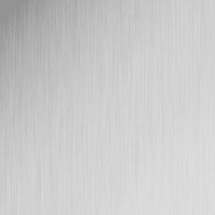 HPL Metal Laminate 702 Brushed Aluminum, 48" x 96" - Main Image