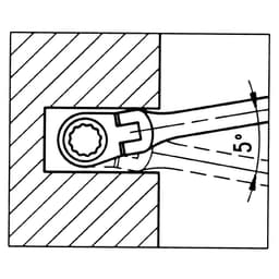 Ratchet Combination Wrench Flexible Joint :: Image 30