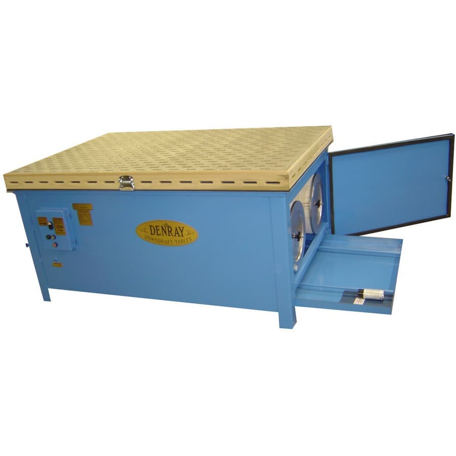 Denray Series 7200B Down Draft Sanding Table with Push-Button Cleaning 48" x 72" 110V or 220V Single-Phase :: Image 30