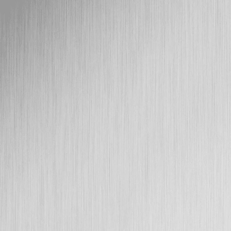 HPL Metal Laminate 791 Natural Brushed Aluminum, 48" x 96" - Main Image