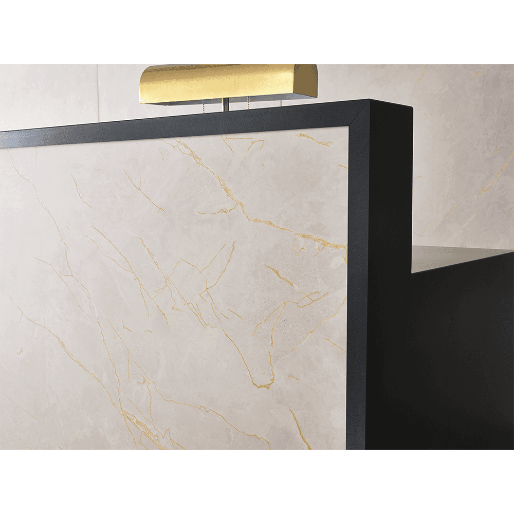 Formica Laminate 8253 Gold Veined Taupe Marble, Horizontal Postforming Grade InDepth Finish, 60" x 144" Alt 3 - Image