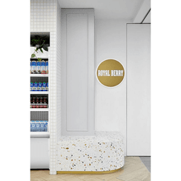 Solid Metal Laminate 910 Satin Gold Aluminum, 48" x 120 - Alt Image 1