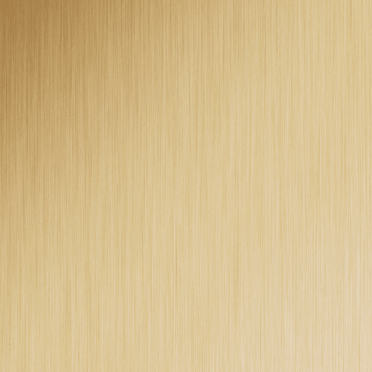 Phenolic Laminate 915 Brushed Brass Aluminum, 48" x 120" - Main Image