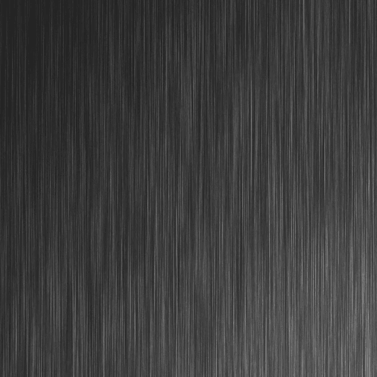 Phenolic Laminate 917 Brushed Black Aluminum, 48" x 120" - Main Image