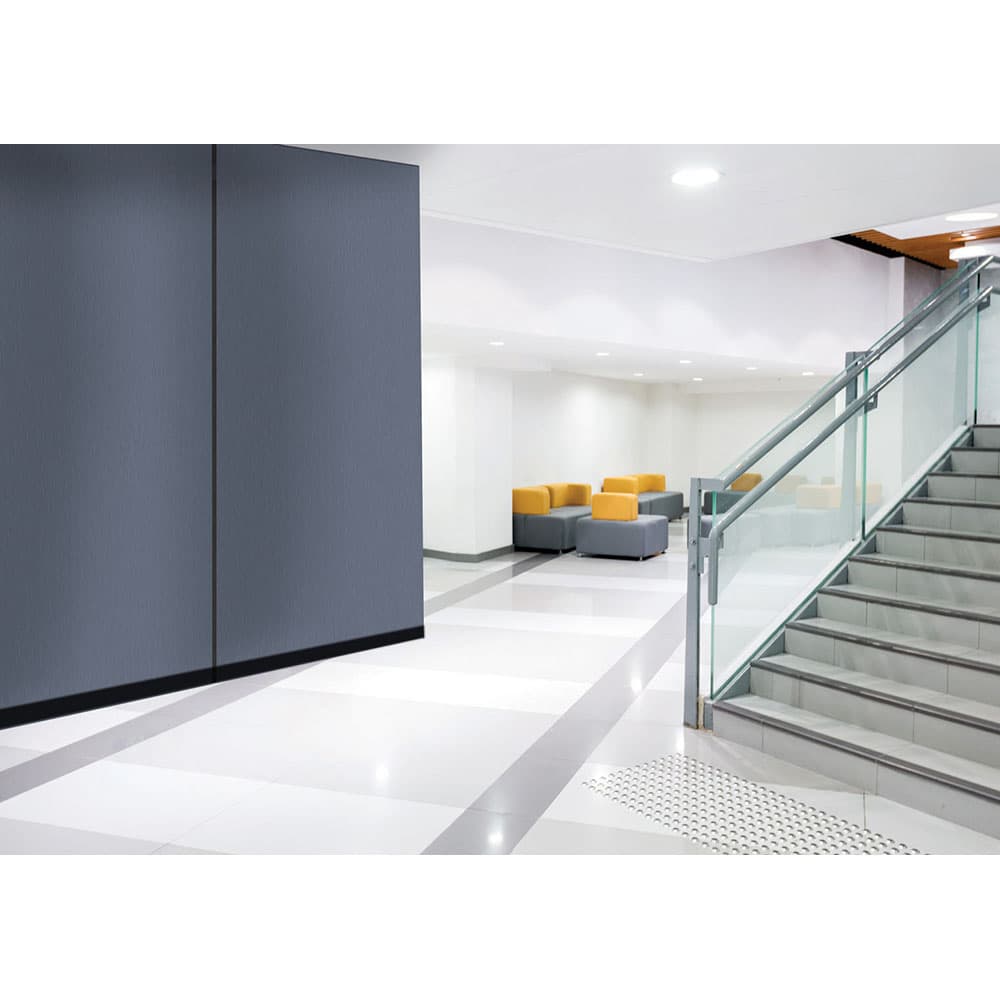 Phenolic Laminate 950 Brushed Blue Aluminum, 48" x 120 - Alt Image 1
