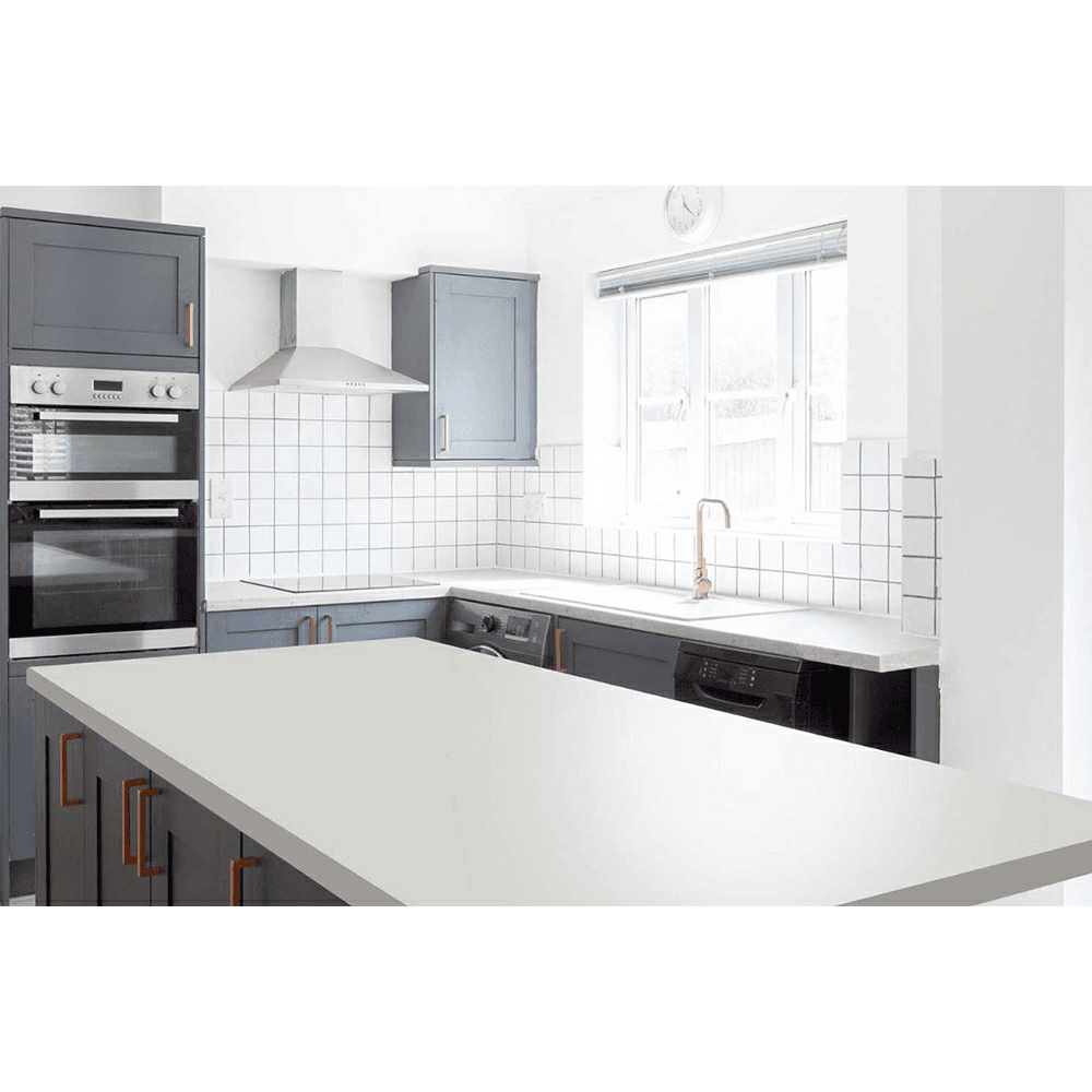 Greenlam Laminate 9854 Dove, Anti-Fingerprint Finish, 48" x 120" - Main Image