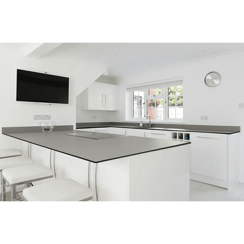 Greenlam Laminate 9855 Basalt Grey, Anti-Fingerprint Finish, 48" x 120" - Main Image