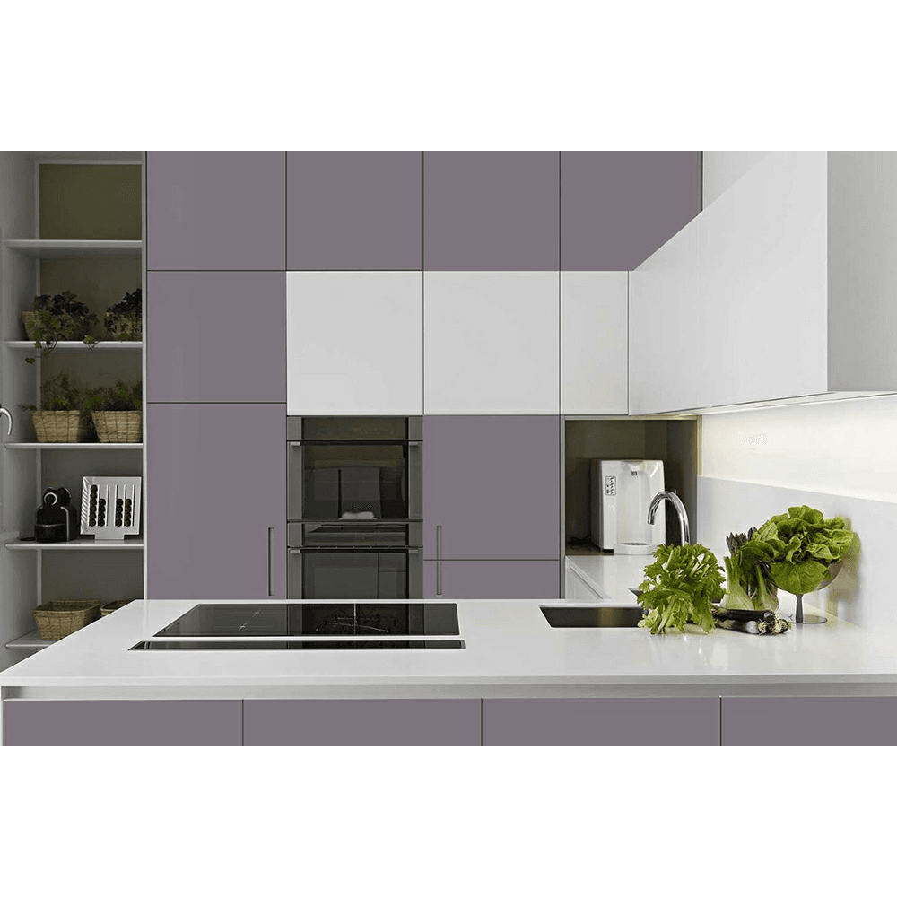 Greenlam Laminate 9858 Victorian Violet, Anti-Fingerprint Finish, 48" x 120" - Alt Image 2
