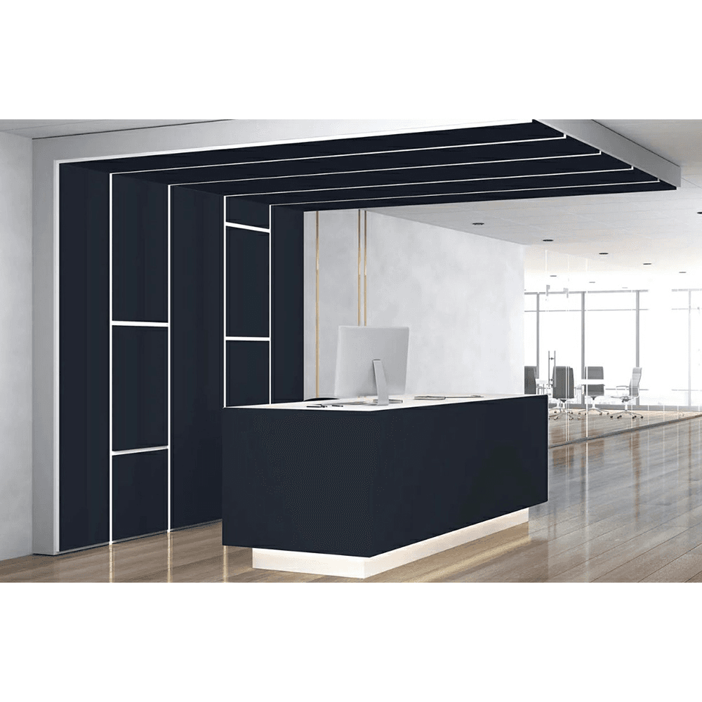 Greenlam Laminate 9860 Twilight Blue, Anti-Fingerprint Finish, 48" x 120" - Main Image