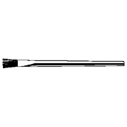 3/8" Acid Brush - Black horsehair brush for applying soldering flux or other acids