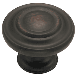 Satin Nickel Finish 3-Ring Knob from Advance Affiliates Inc.