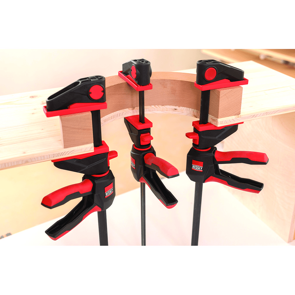 12" One Handed E-Z Hold Clamp with 360° Rotating Handle (6/Box) Alt 3 - Image