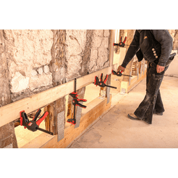 12" One Handed E-Z Hold Clamp with 360° Rotating Handle (6/Box) Alt 4 - Image