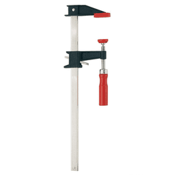 12" Clutch Style Bar Clamp with Wood Handle, 2-1/2" Throat Depth - Main Image