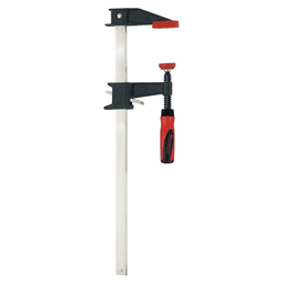 12" Clutch Style Bar Clamp with Wood Handle, 3-1/2" Throat Depth - Main Image