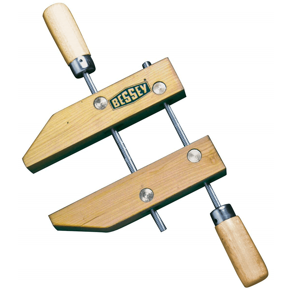 7" Wood Handscrew Clamp, 10" Jaw Length - Main Image