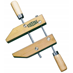 7" Wood Handscrew Clamp, 10" Jaw Length - Main Image