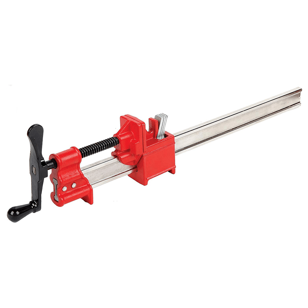 60" Heavy-Duty I-Beam Bar Clamp, 2" Throat Depth - Alt Image 1