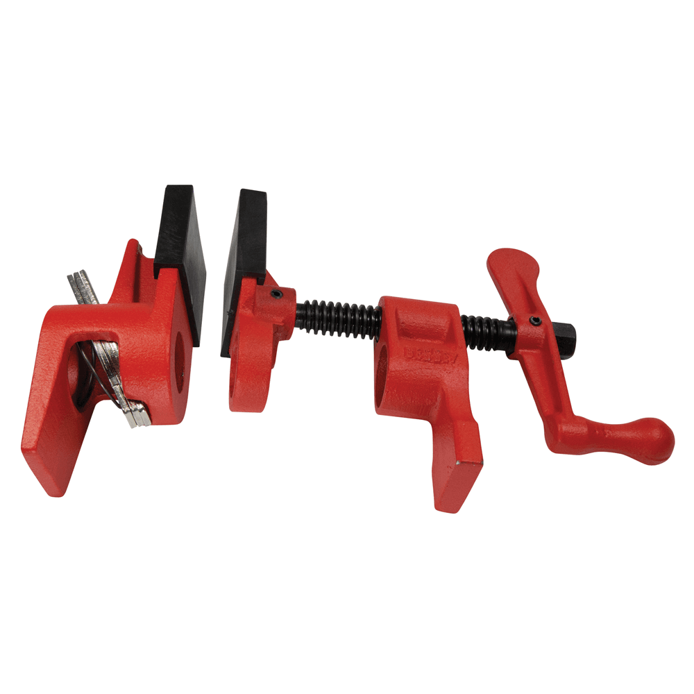 1/2" Diameter Traditional Pipe Clamp, 2-1/8" Throat Depth - Alt Image 1