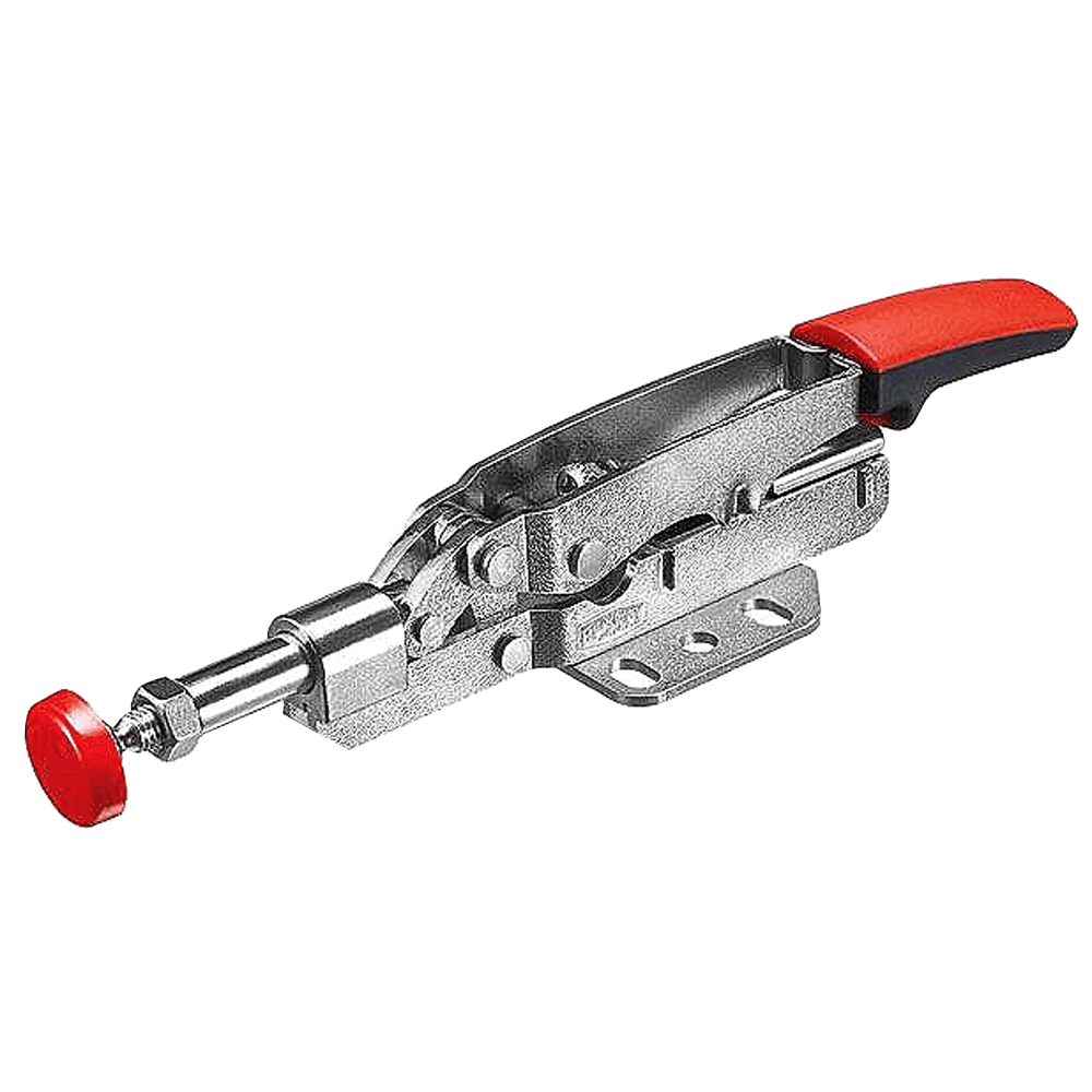 5/8" Auto-Adjust Inline Toggle Clamp with Flanged Base - Main Image