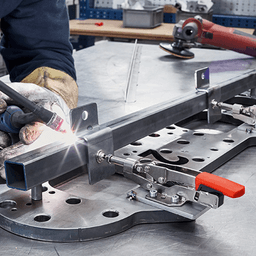 5/8" Auto-Adjust Inline Toggle Clamp with Flanged Base - Alt Image 6