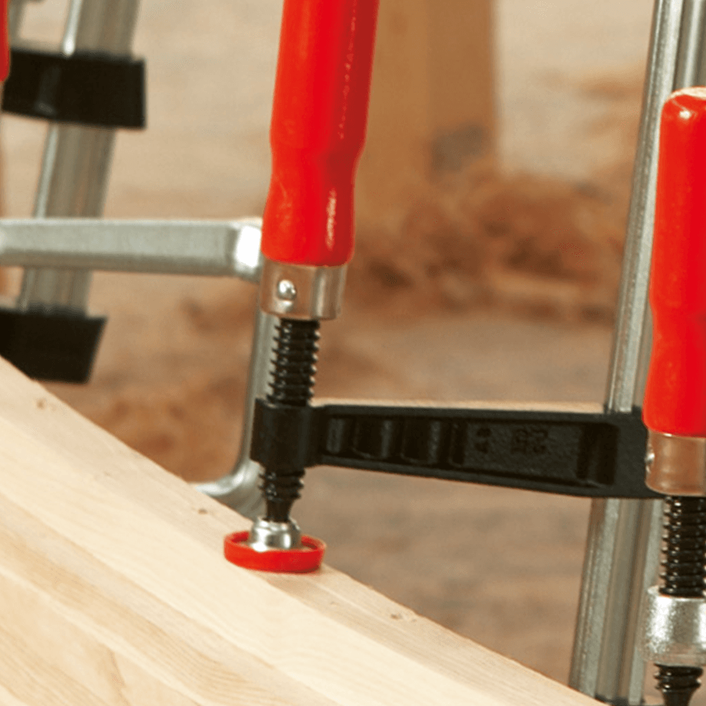 36" Light-Duty Bar Clamp with Wood Handle, 2-1/2" Throat Depth - Alt Image 2