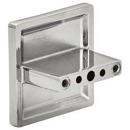 Amerock Candler 12" Satin Nickel Appliance Pull Side View