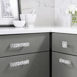 Amerock Candler 12" Satin Nickel Appliance Pull with Broad-Faced Design