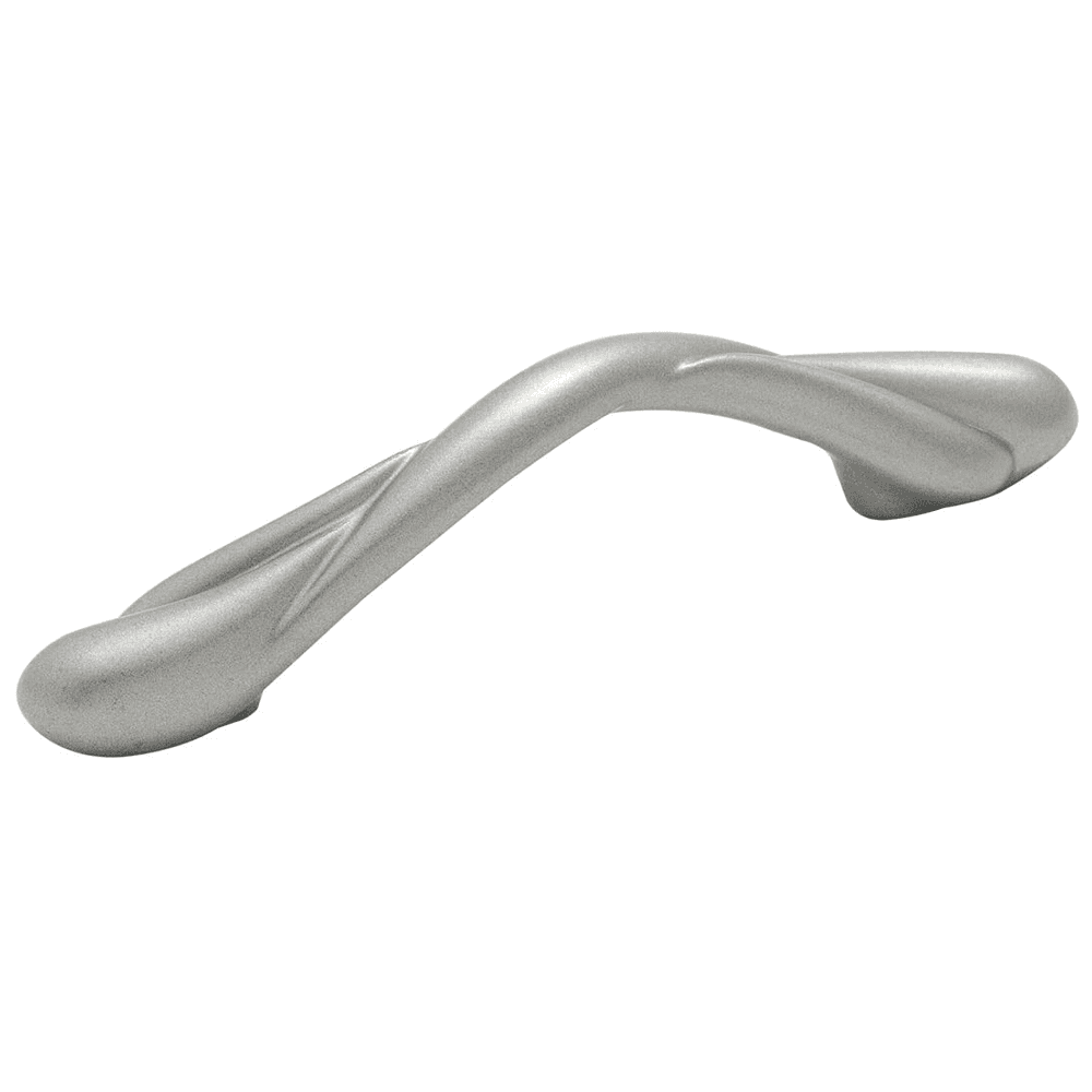 Champagne finished pull with 4-5/8" length and strong curves, perfect for adding life to any room from Amerock's Expressions line.