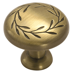 Inspirations Leaf Knob for Cabinets and Drawers