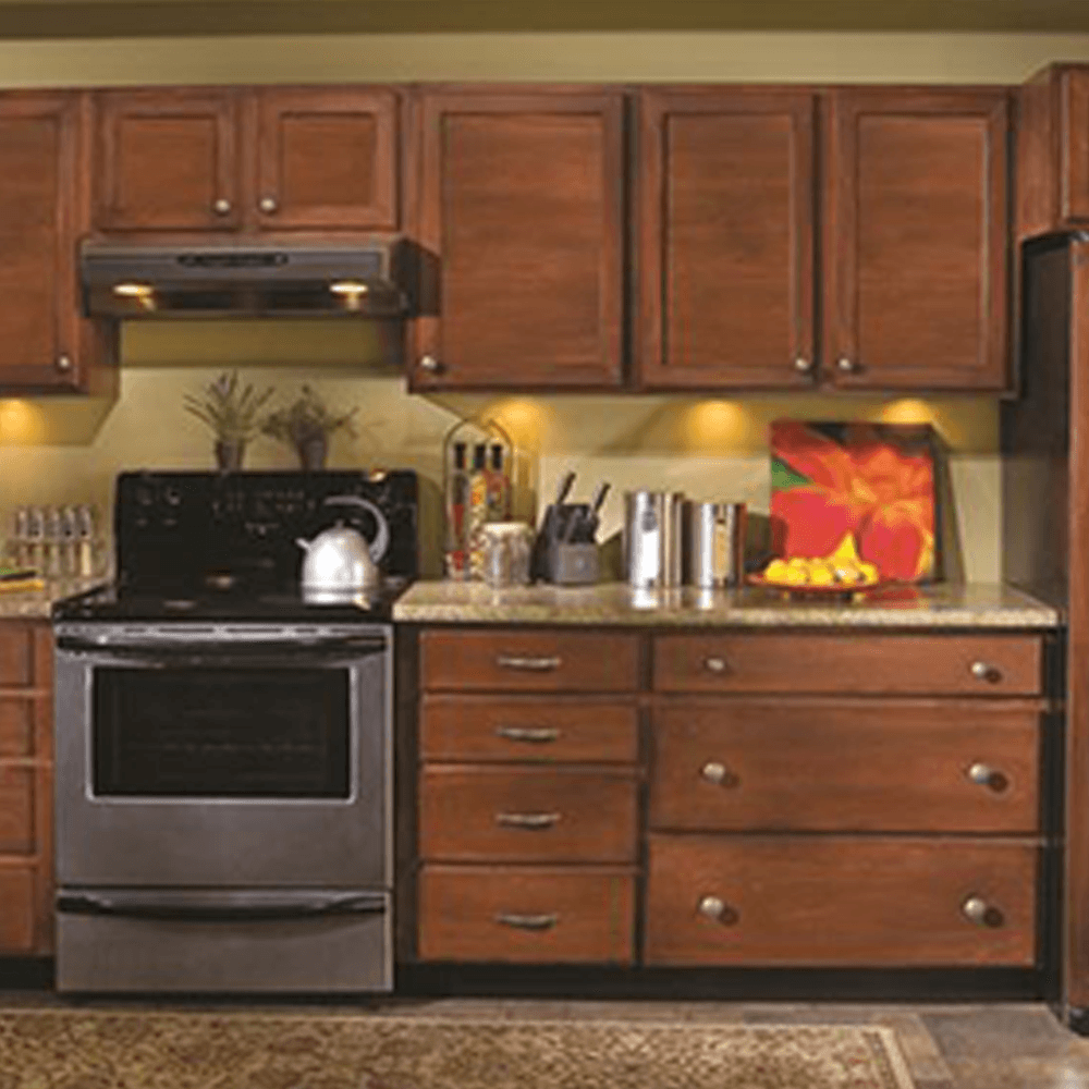 Amerock's Nature's Splendor Cup Pull with a 3-inch length and Oil-Rubbed Bronze finish, showcasing a leaf design.