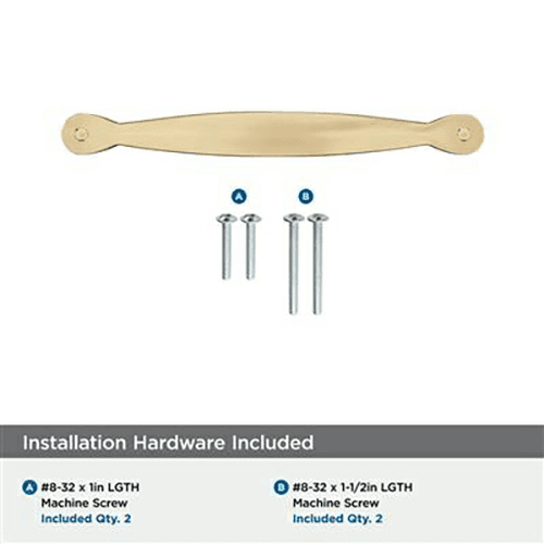 3-3/4" Inspirations Cabinet Pull, Champagne Bronze Alt 3 - Image