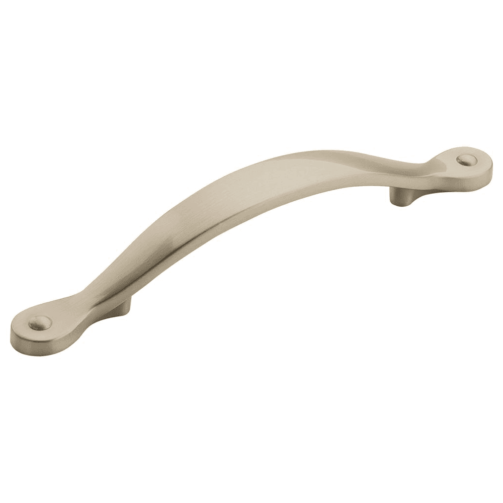 Amerock 96mm Satin Nickel Plain Pull for Inspirations Collection
