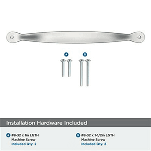 6-5/16" Inspirations Cabinet Pull, Champagne Bronze Alt 1 - Image