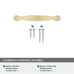 3" Inspirations Cabinet Pull, Champagne Bronze Alt 3 - Image