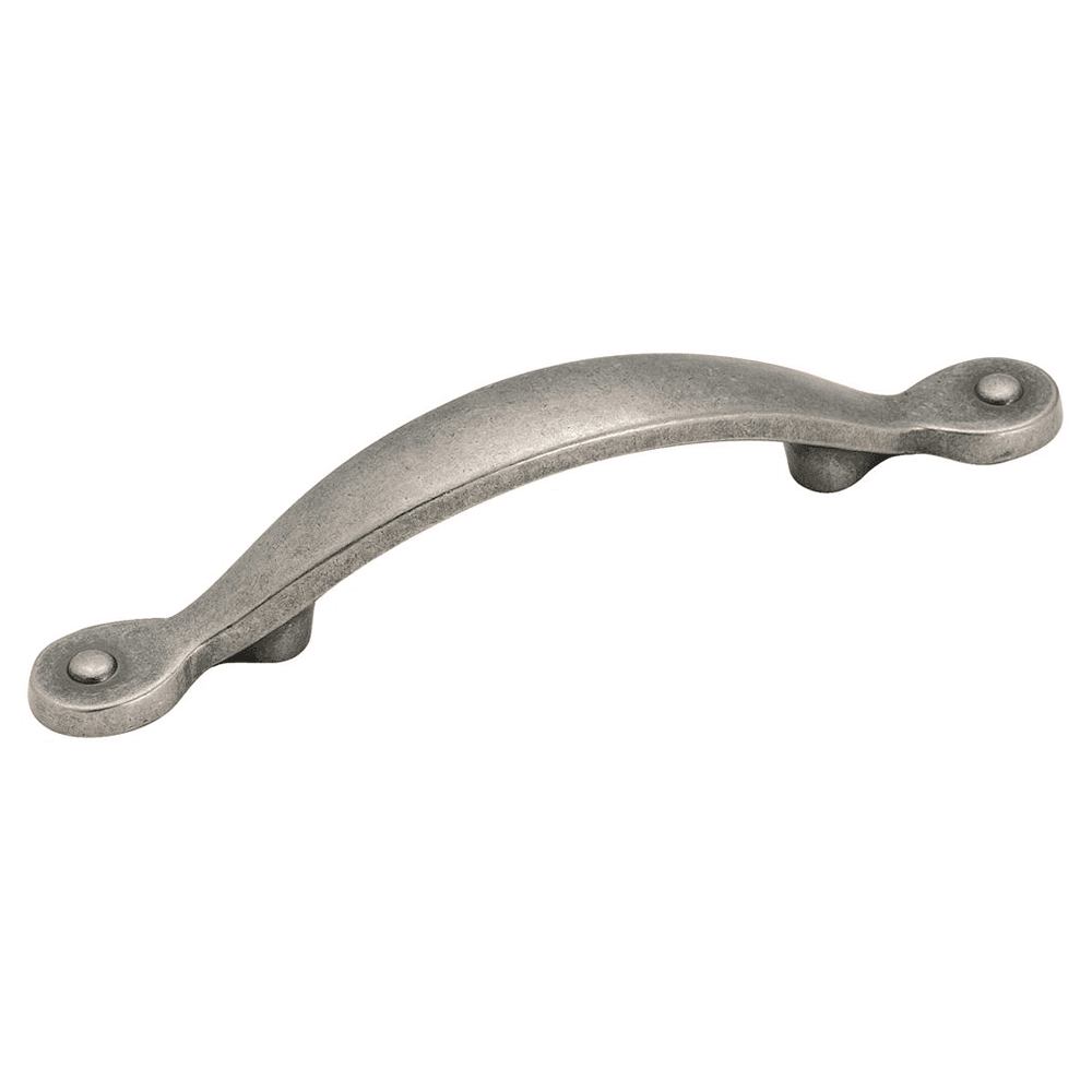 3" Inspirations&trade; Plain Pull in Weathered Nickel by Amerock