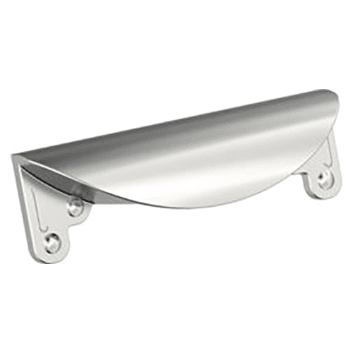 3" Inspirations Cup Pull, Polished Chrome Main - Image