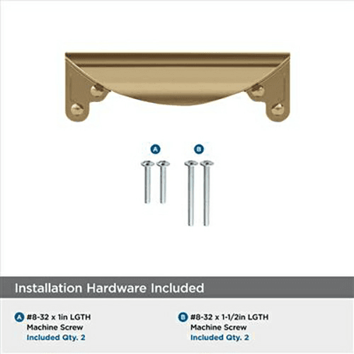 3" Inspirations Cup Pull, Champagne Bronze Alt 3 - Image