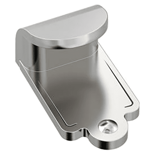 1-7/8" Inspirations Finger Pull, Polished Chrome, 1-1/16" Width Main - Image