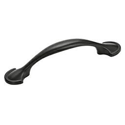 3" Fairfield Cabinet Pull, Matte Black Main - Image