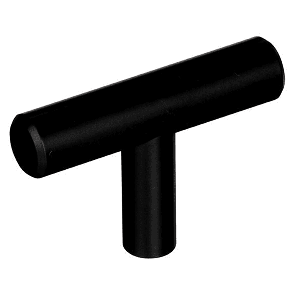 Amerock 1-15/16" T-Knob in Black Bronze finish for cabinets and drawers
