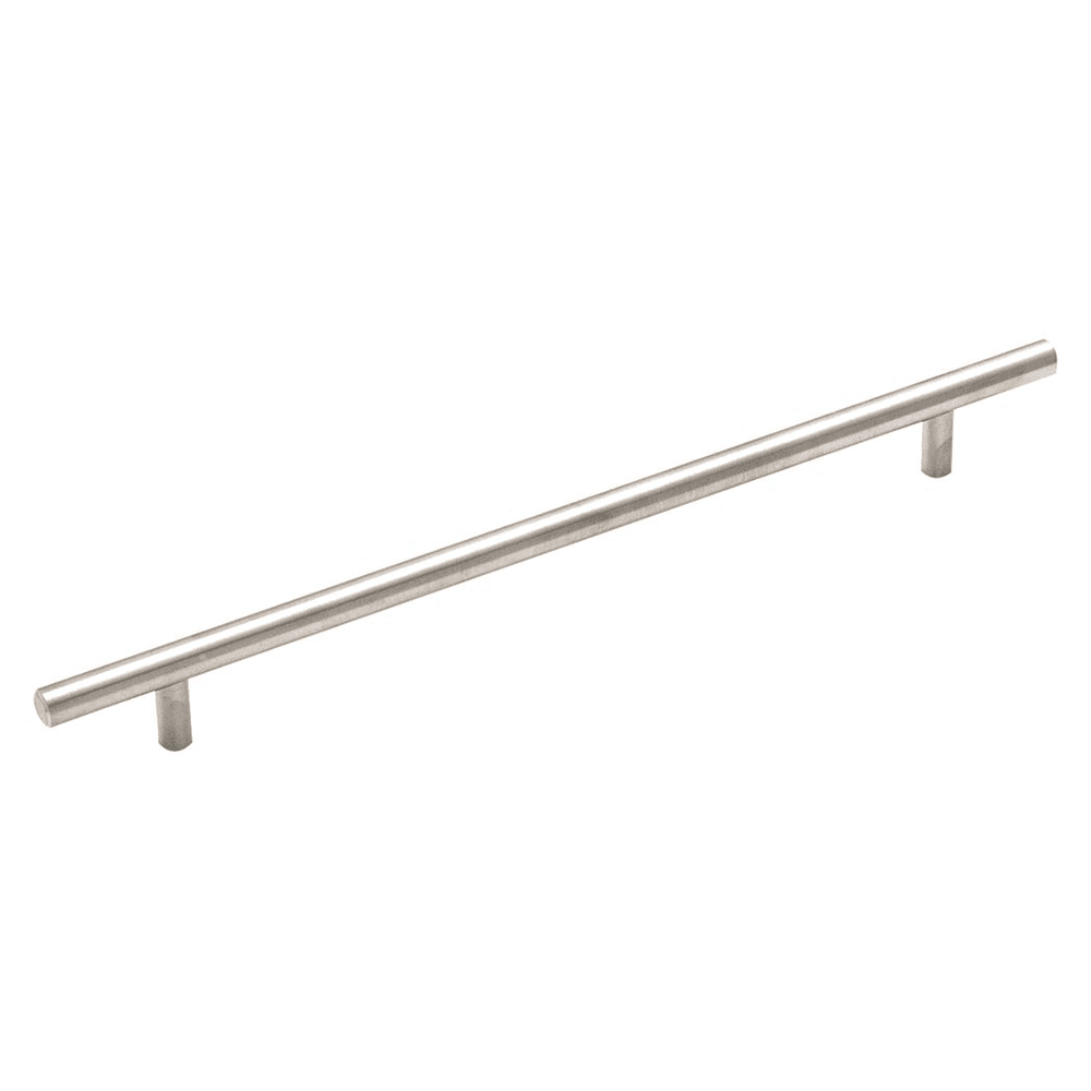 Amerock Stainless Steel 10-1/16" T-Bar Pull, 13-1/4" Length Cabinet Handle