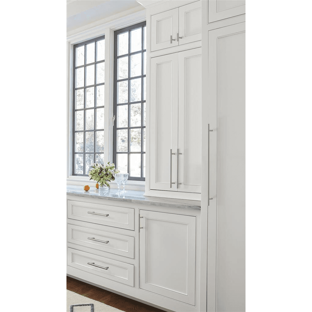 416mm Bar Pulls Cabinet Pull, Satin Nickel Alt 4 - Image