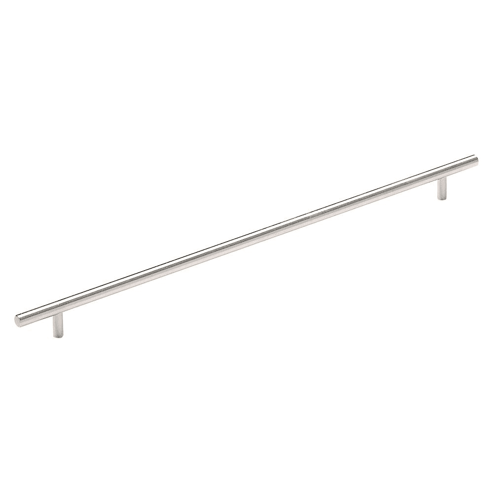 Amerock 16-3/8" T-Bar Pull in Stainless Steel - Sleek and Modern Cabinet Hardware