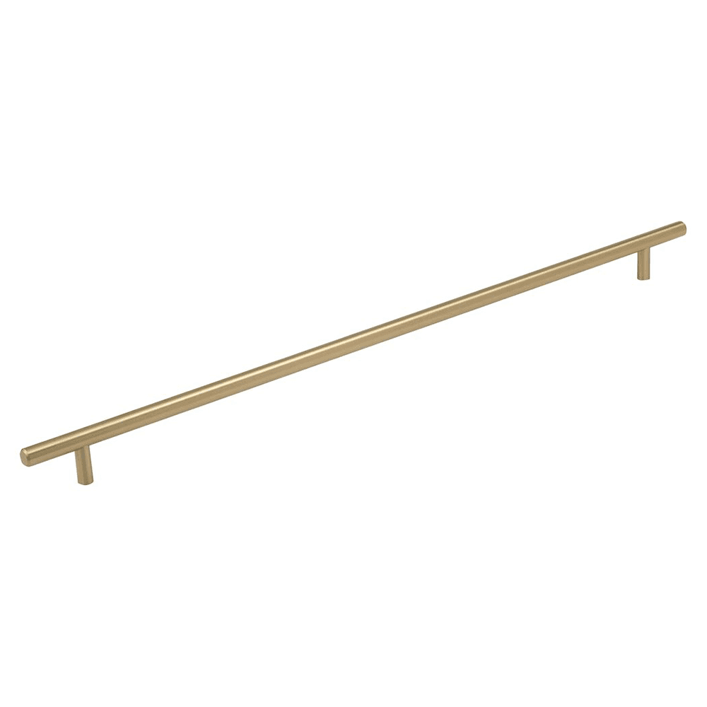 Amerock Golden Champagne 18-7/8" T-Bar Pull for Cabinet Doors