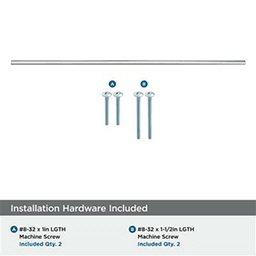 21-7/16" Bar Pulls Cabinet Pull, Polished Chrome Alt 1 - Image
