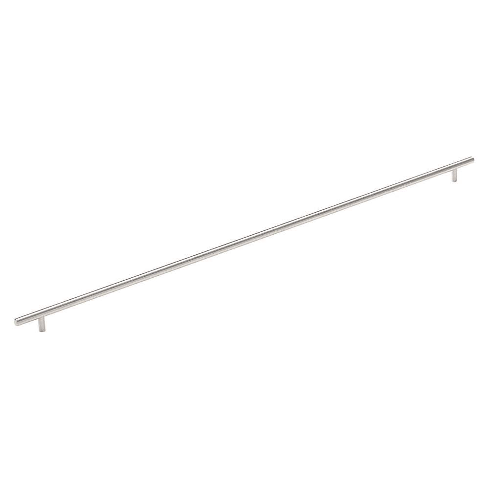 Amerock 30-1/4" T-Bar Pull in Stainless Steel on White Background