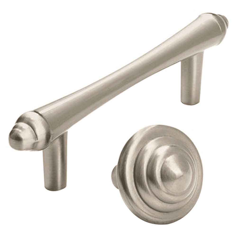 Whimsical Divinity Collection Satin Nickel Cabinet Hardware from Amerock