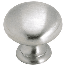 Satin Nickel Value Round Knob for Cabinets and Drawers by Amerock