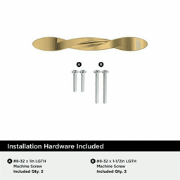 3" Intertwine Cabinet Pull, Champagne Bronze Alt 3 - Image